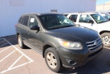 2012 HYUNDAI SANTE FE SUV , S/N 5XYZG4AG2CG147683, V6, AUTO TRANS, OD READS 162933 MILES