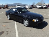 1995 MERCEDES SL500 CONVERTIBLE, S/N WBFA67E9SF123290, V8, AUTO TRANS, HARDTOP