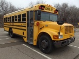 1999 IHC 3800 SCHOOL BUS, S/N 1HVBBABM6YH287778, 7.3 NAVISTAR ENG, AUTO TRANS, OD READS 166706