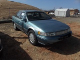 1993 MERCURY SABLE CAR, S/N 1MELM50U3PA600189, V6, AUTO, 62023 MILES, (PARTS ONLY, BILL OF SALE)