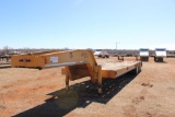 2008 ATOKA...20DE 50 TON TRI AXLE TRAILER, S/N 1A0L820398A245496