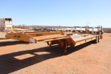 1998 NUTTALL 235LB T/A EQUIPMENT TRAILER, S/N 1N9LB4223WA128135