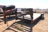 STARLITE GOOSENECK T/A TRAILER, S/N 13YFS2027YC078432, 16' DECK, BILL OF SALE...