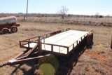 1991 SHOPBILT...20' T/A BRIDGE TRAILER, BILL OF SALE