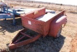 BUMPERPULL...S/A BED TRAILER, BILL OF SALE...