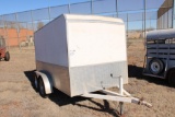 SHOPBILT T/A BUMPERPULL...12'X5' ENCLOSED TRAILER, BILL OF SALE