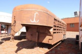20' T/A GOOSENECK LIVESTOCK TRAILER, BILL OF SALE...
