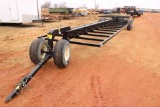 STOLTZFUS 16 BALE HAY TRAILER, FOAM FILLED TIRES, CAN BE LOADED/UNLOADED BY PICKUP, BILL OF SALE...