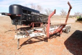 DEWEZE BALE BUS HAY LOADING TRAILER, S/N BL-C006, MODEL 565-ST-T, BILL OF SALE...