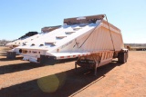 2018 ARMORLITE T/A BELLY DUMP ROCK TRAILER, S/N 56EA53K27JA000026