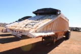 2014 CTS T/A SINGLEGATE BELLY DUMP ROCK TRAILER, S/N 5TU114023E5000573