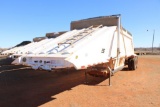 2012 MANAC...T/A SINGLEGATE BELLY DUMP ROCK TRAILER, S/N 5MC11402XDP015273