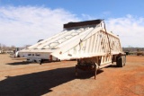 2002 CPS T/A SINGLEGATE BELLY DUMP ROCK TRAILER, S/N 5MC1116234P004525, A/R...