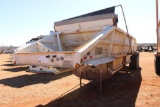 2001 TRAILBLAZER...T/A DOUBLEGATE BELLY DUMP...ROCK... TRAILER, S/N 1C9SS362311424923