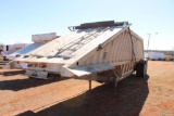 2000 CPS T/A SINGLEGATE BELLY DUMP ROCK TRAILER, S/N 424111620YP002348