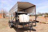 16' T/A COOLING TRAILER, 125 GALLON TANK, BILL OF SALE