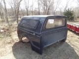 FORD PICKUP BED W/ CAMPERSHELL, BUMPER & RECEIVER HITCH...