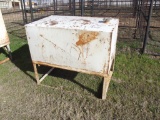 SOLVENT STORAGE TANK ON STAND...