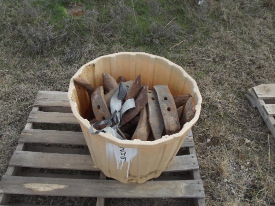 CRATE OF USED SHANKS...