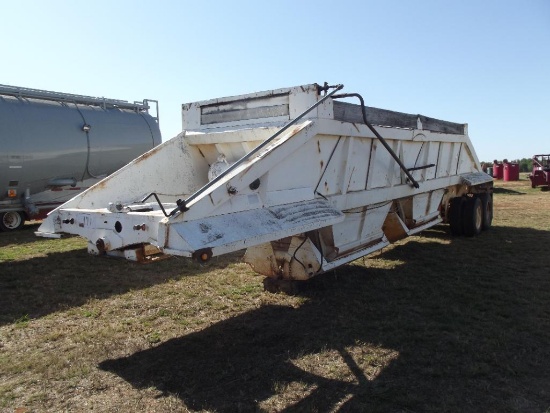 DOUBLEGATE T/A BELLY DUMP ROCK TRAILER