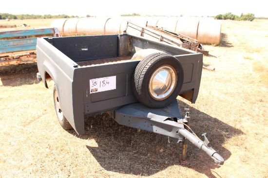 FORD PICKUP BED TRAILER, NO TITLE