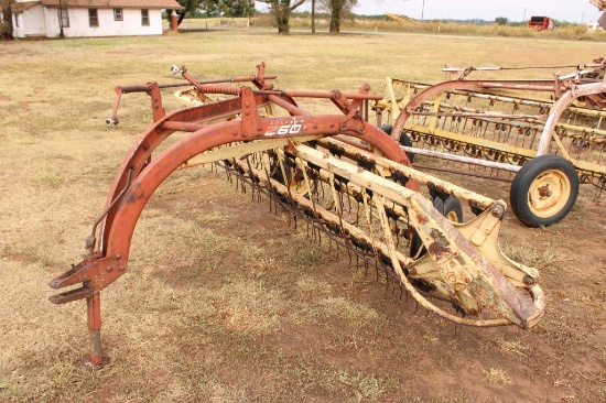 NEW HOLLAND ROLABAR 260 SIDE DELIVERY RAKE, S/N 471340