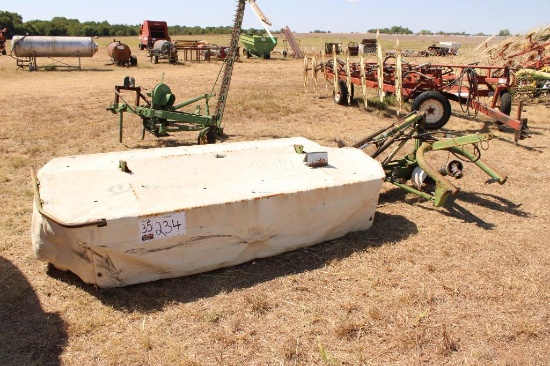 2000 KRONE 9' 3PT DISC MOWER, S/N 480931, 540 PTO