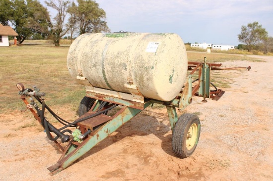 CONTINENTAL 300 GALLON SPRAYER, S/N 4025, 540 PTO, FOLD OUT BOOMS