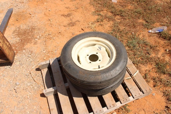 (2) 26X6.6R14 TIRES, FOAM FILLED