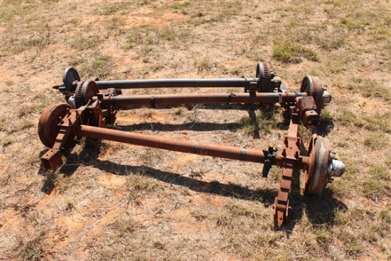 (3) TRAILER AXLES 