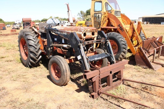 CASE 990 TRACTOR W/ KOYKER 210 LOADER, S/N 11102191, (DOES NOT RUN)...