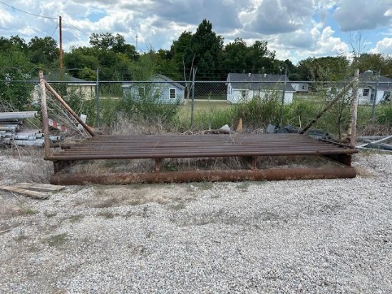 19'X8' CATTLEGUARD , SELLS OFFSITE PONTOTOC COUNTY, STONEWALL OK. BUYER RESPONSIBLE FOR REMOVAL