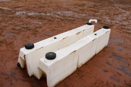 (2) POLY TANKS...