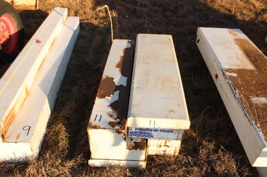 (2) SIDE TOOL BOXES . LOCATED IN YARD 1 ELMORE CITY