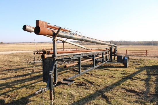 MOBILE FLARE ON S/A BUMPERPULL TRAILER, BILL OF SALE. LOCATED IN YARD 1 ELMORE CITY