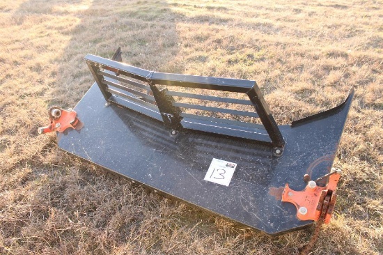 FRONT BUMPER WITH (2) RIGID PIPE VISES. LOCATED IN YARD 1 ELMORE CITY...