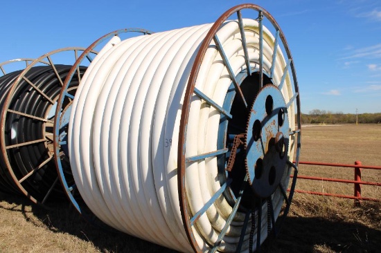 (1) ROLL OF PLASTIC PIPE. INSIDE DIAMETER MEASURES 4 3/4". LOCATED IN YARD 1 ELMORE CITY