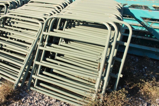 (2) 44" GATES . SELLS AS A LOT . LOCATED IN YARD 1 ELMORE CITY...