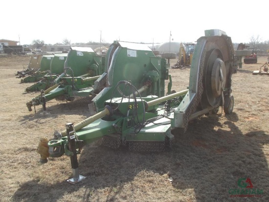 2019 JOHN DEERE R15 FLEXWING MOWER, S/N 000572
