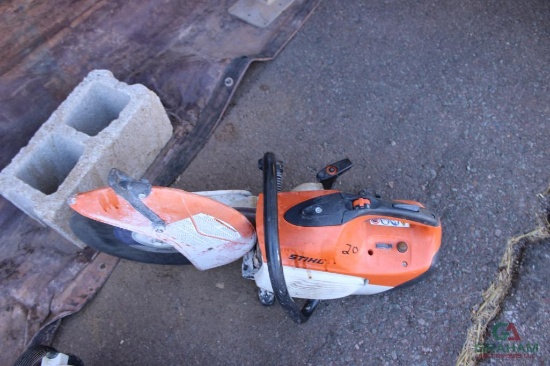 STIHL TS420 CONCRETE SAW