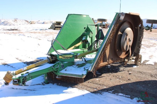 2014 JOHN DEERE CX15 15' FLEXWING MOWER, 1000 PTO, SELLS OFFSITE KAY COUNTY BLACKWELL OKLA