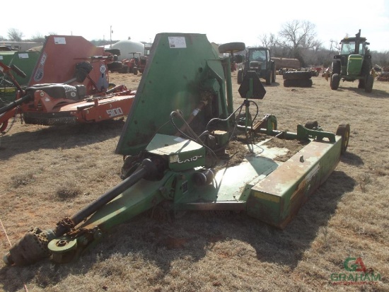 JOHN DEERE CX15 10' FLEXWING MOWER, S/N 001199