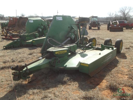 DEERE CX15 10' FLEXWING MOWER, S/N 45071