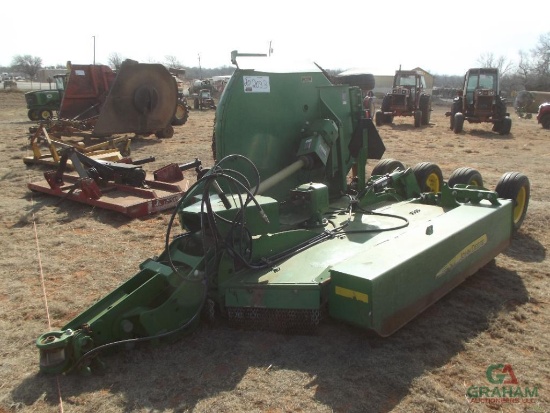 DEERE CX15 10' BATWING MOWER, S/N 000145