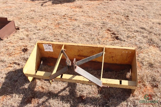 4' 3PT BOX BLADE