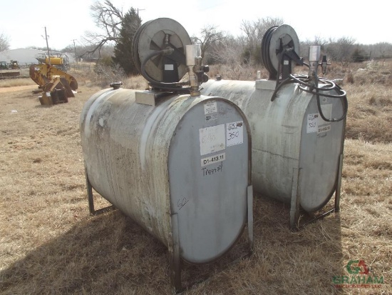 (2) BUFFALO 275 GALLON HYD OIL TANKS, S/N D141310 & D141311