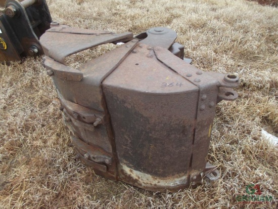 CLAM SHELL CRANE BUCKET