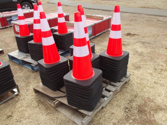 (50) SAFETY CONES