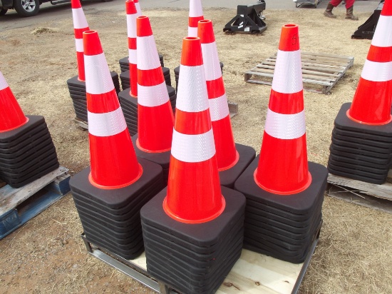 (50) SAFETY CONES