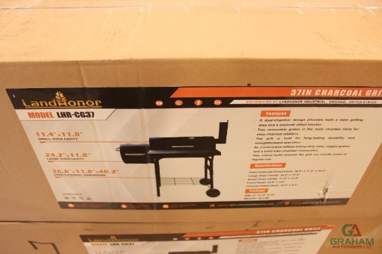 37" CHARCOAL GRILL (UNUSED)